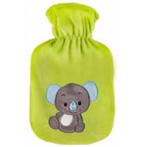 Bouillotte 0.8 litre verte avec Koala brodé