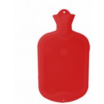 Bouillotte en caoutchouc 20 x 37 cm eau chaude ou froide - 2 l - Rouge Sänger Rouge