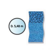 Boulder liner tondo d.5.48m per piscine fuori terra - li1848sbo Swimline