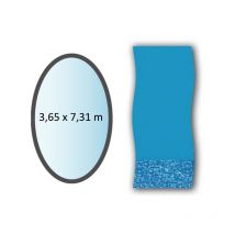 Rivestimento ovale turbolento 3,65x7,31m per piscine fuori terra - li1224sb Swimline