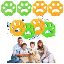 Boule Anti Poil,Boule Anti Poils Machine à Laver, Réutilisables épilateurs à poils d'animaux,2Couleurs Pet Fur Catcher Remover pour Nettoyer Poils