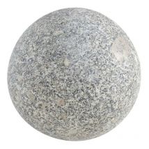 Jardinex - Boule déco jardin granit ø 20 cm - Gris clair 20 cm