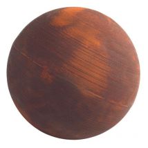 Jardinex - Boule rouillée jardin corten - Rouille 50 cm