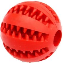 Langray - Boule de jouet pour chien, résistant aux morsures non toxiques pour chien - rouge -