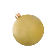 Umnuou - Boule de Noël,1 ensemble de jouets gonflables d'extérieur faciles à gonfler, boules de décoration de noël de couleur vive pour le jardin