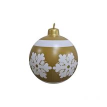 Boule de Noël Gonflable en pvc - Décoration de Noël Gonflable pour l'extérieur (1)