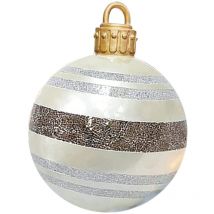 Boule de Noël Gonflable en pvc - Décoration de Noël Gonflable pour l'extérieur (8)