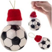 Kadax - Boule De Sapin De Noël En Verre Boules De Sapin De Noël Pendentif Décorations Football 9Cm