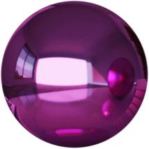 Boule en acier inoxydable, boule à surface miroir, boule en métal colorée, globe d'observation, boule à facettes, boule de jardin, décoration