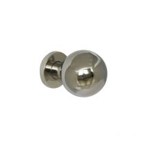 Boule fixe - finition inox brillant - 67 mm