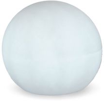 Buly 20 cm Boule lumineuse décorative très résistante. Câble avec lumière led blanc chaud. Fabriqué en Espagne