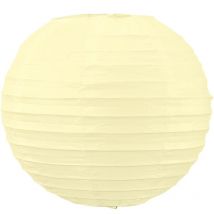 Boule Papier 20cm Ivoire (Nouvelle Collection)