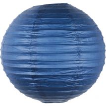 Boule Papier 30cm Bleu Navy