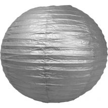 Boule papier 35cm Argent