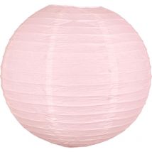Boule papier 40cm Rose pâle