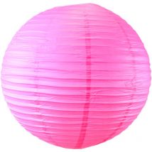 Boule papier 50cm Fuchsia