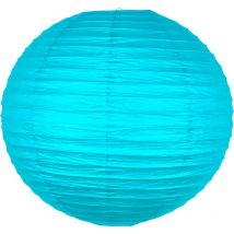 Boule papier 50 cm Turquoise