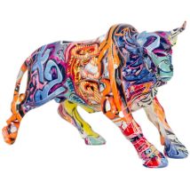 Origen - Signes Grimalt Figures de figure de chien Figure Toro Animal multicolor 10x28x19cm 27143