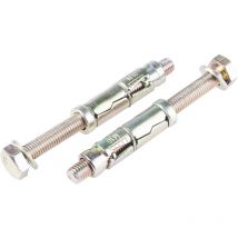 Boulon de bouclier d Rs Pro en Acier au carbone M10, 16mm x 60mm ( Prix pour Sachet de 10 )