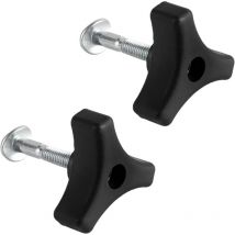 Roleader - Boulon d'écrou de poignée de tondeuse à gazon, écrou de fixation universel, pièces de rechange pour tondeuse à gazon Honda et autres