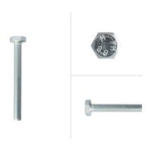Boulon hexagonal galvanisé M10 x 90 mm - 100 pièces