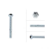 Boulon hexagonal galvanisé M6 x 50 mm - 200 pièces