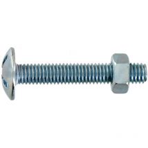 Boulon poelier zingué 4x30 Sachet 15 pce Vynex