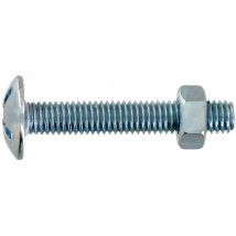 Boulon poelier zingué 8x30 Sachet 5 pce Vynex