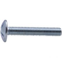 Boulon poêlier zingué Viswood ø 5x30mm (lot de 12 boulons)