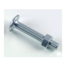 Boulon poêlier Lennie tête ronde large - Ø10x40 - boite de 50 - BRL1004002B