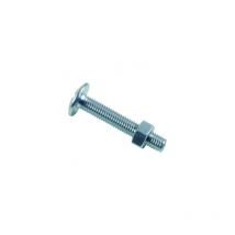 Boulon poêlier Lennie tête ronde large - Ø6x10 - boite de 200 - BRL0601002B