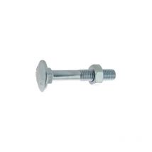 Boulon pour bois à tête ronde collet carré Japy classe 4.8 din 603/555 12X250 boîte de 6 - ultima - 80412250