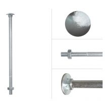 Boulon trcc galvanisé M10 x 220 mm - 25 pièces