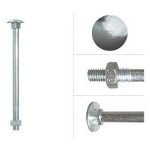 Boulon TRCC galvanisé M12 x 200 mm - 25 pièces