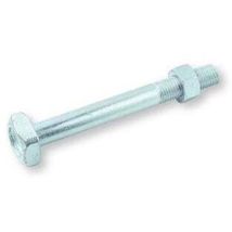 Vis Express - Boulon (vendu avec Ecrou) M18X225 Tête carrée 32X32X13 Classe 4.8 Acier zingué-1 piece