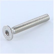 Vis Express - Vis métaux Inox A2 fhc tête fraisée empreinte hexagonale creuse Clé de 2 HC2 M3X40 Filetage total-1 piece