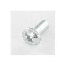 Ecrou Relieur pozi et fendu M4X8 5X12 Acier zingué-100 pièces