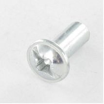 Vis Express - Ecrou Relieur pozi et fendu M4X8 5X12 Acier zingué-1000 pièces