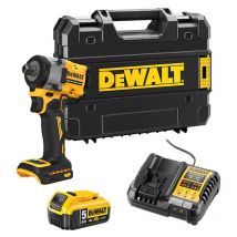 Boulonneuse à chocs compacte ½'' 406Nm 18V Dewalt DCF922P1-QW avec coffret et 1 batterie