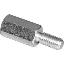 S45530X10 Entretoise (l) 10 mm M3 x 6 M3 x 6 acier galvanisé 10 pc(s) S59826 - Pb Fastener