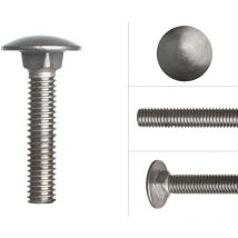 Boulons en acier inoxydable M6 x 35 mm - 50 pièces