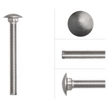 Boulons en acier inoxydable M8 x 90 mm - 25 pièces