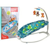 Bouncer Rocker 2in1 Siège à bascule pour enfants Sons Vibrations Grenouille