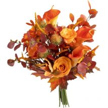 Bouquet artificiale autunnale james arancione h55cm Atmosphera Créateur D'intérieur