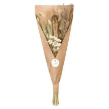 Bouquet de Fleurs séchées naturel déco 55 cm