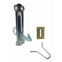 Bourg Mermier 45 mm bianco zincato arresto a molla - M-256453