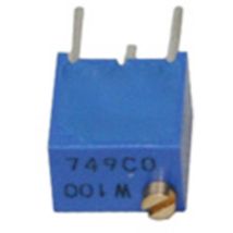 3266W-1-501LF Trimmer Cermet linéaire 0.25 w 500 ω 4320 ° 1 pc(s) R089362 - Bourns