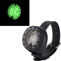 Boussole De Plongée, Compas De Plongée Sous Marine Boussole De Poignet Imperméable De Vision Nocturne Boussole Calibration Hémisphère Sud