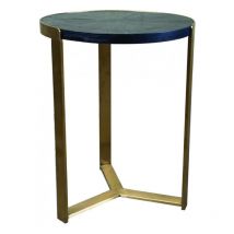 Bout De Canapé - Bois-Métal - Or - Interior's