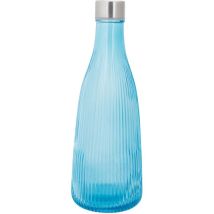 Bouteille en verre Atla – 1 L – Design coloré – COSY & TRENDY